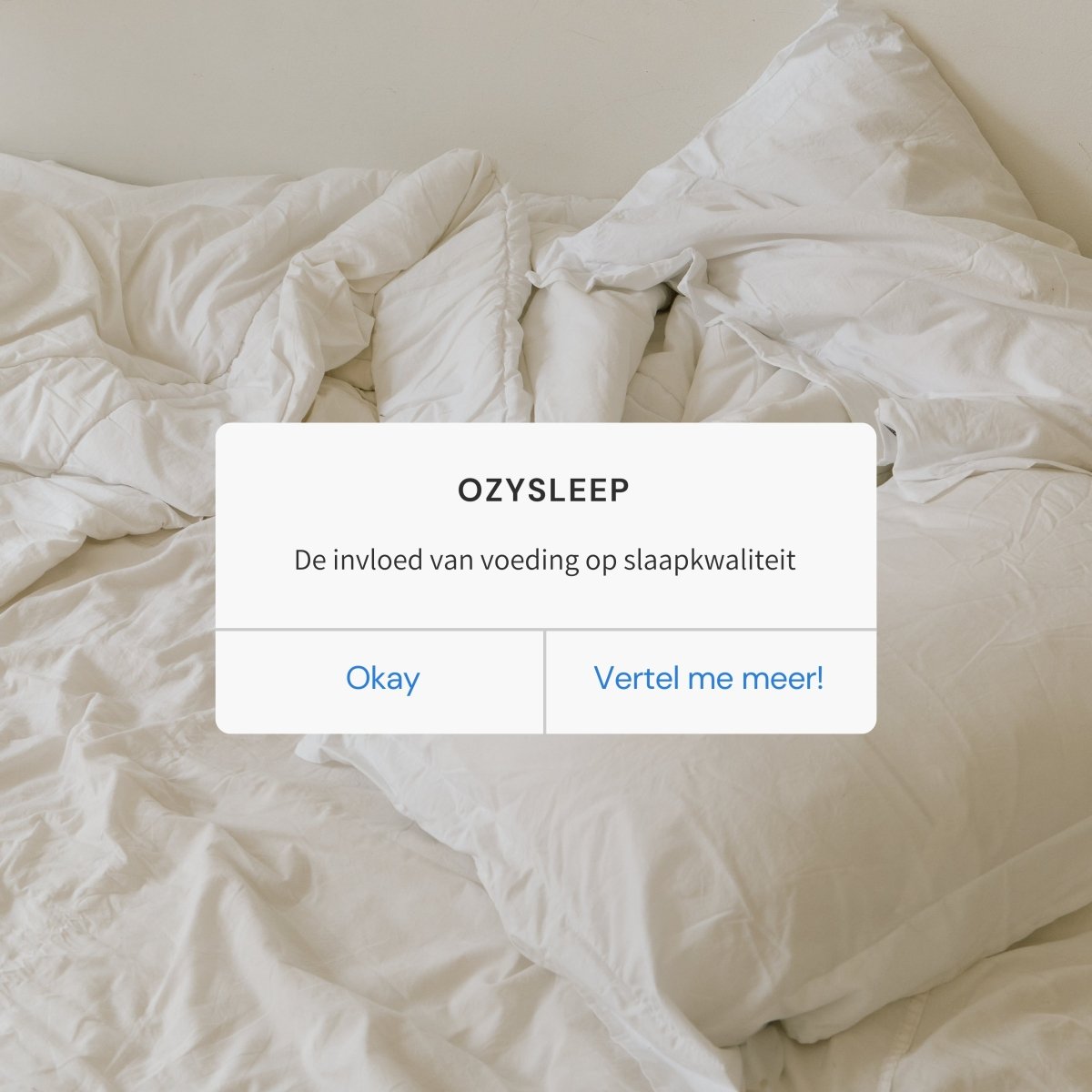 De invloed van voeding op slaapkwaliteit - Ozysleep