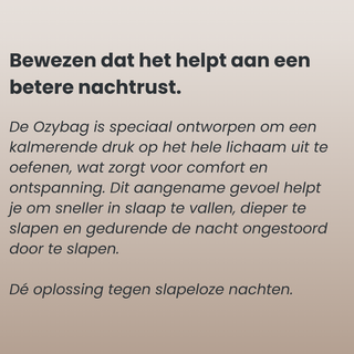 Ozybag | Alternative Gewichtsdecke